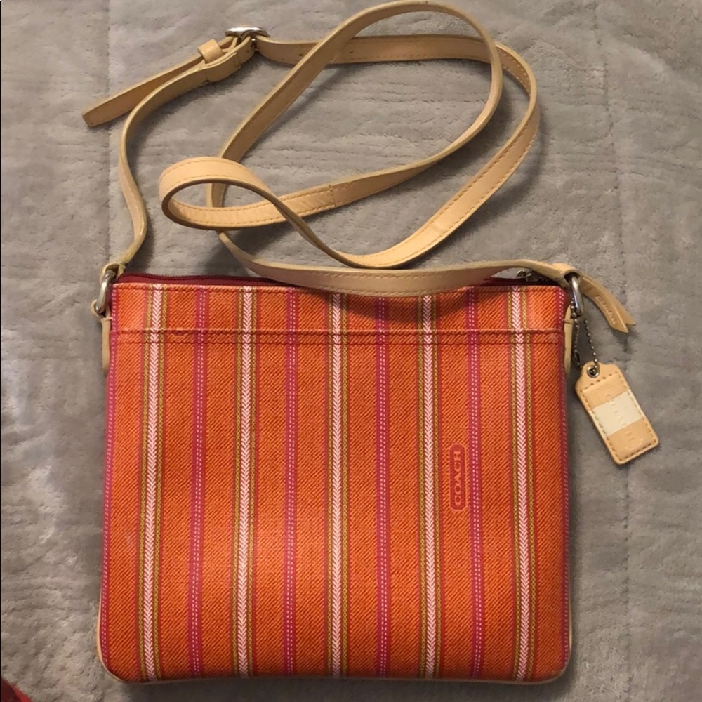 Coach cross body bag